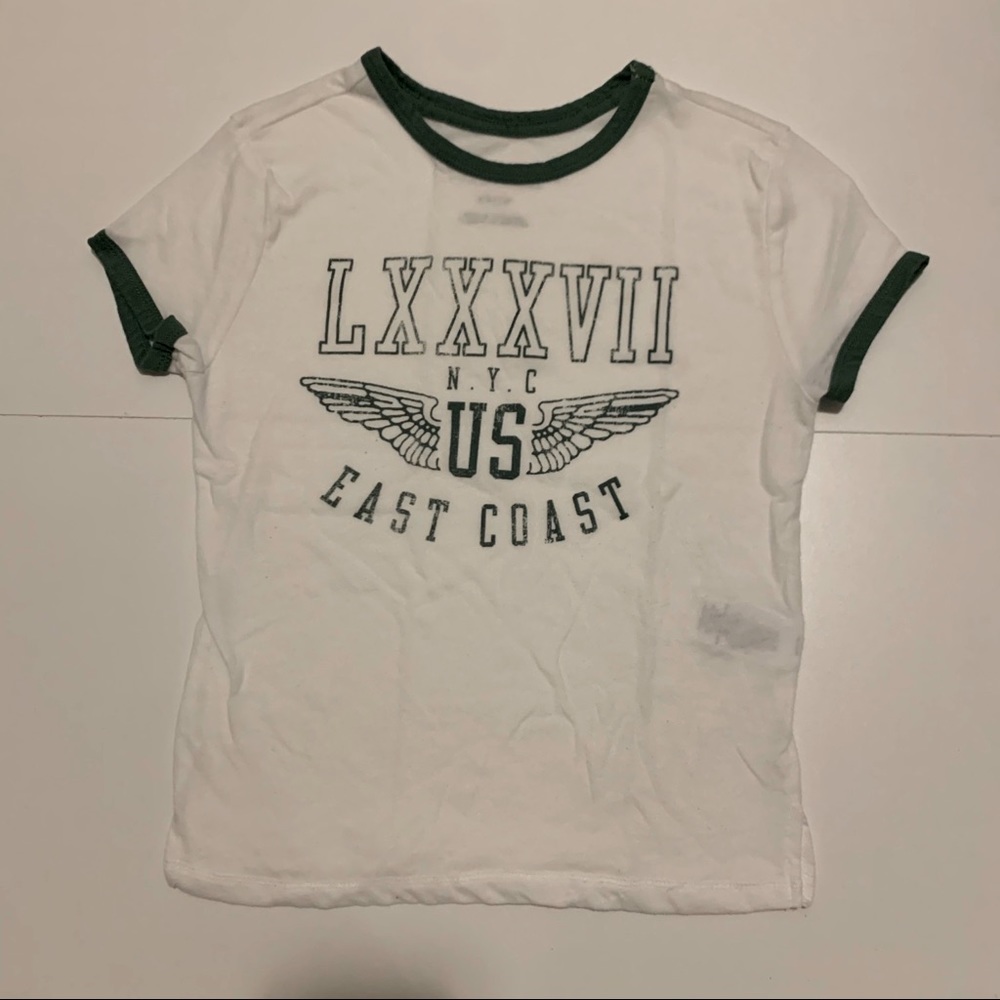 Aéropostale xs graphic tee shirt crop top